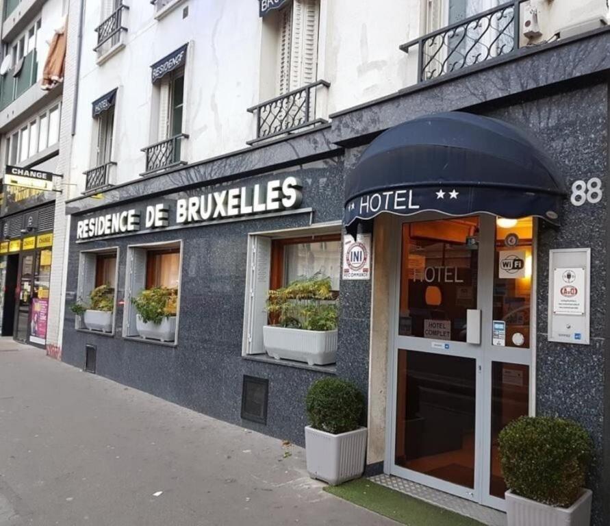 Hotel Residence De Bruxelles Paris Eksteriør bilde